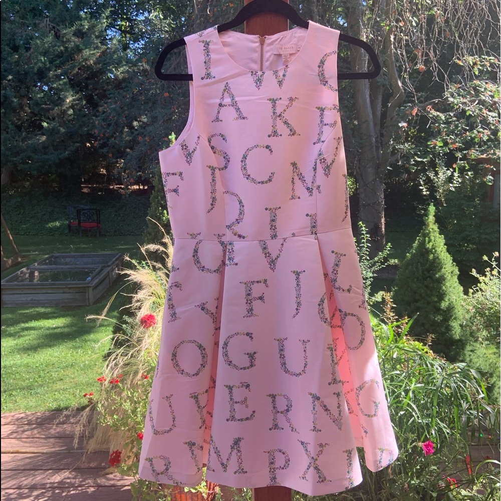 Ted Baker London "Zowey" Alphabet Dress